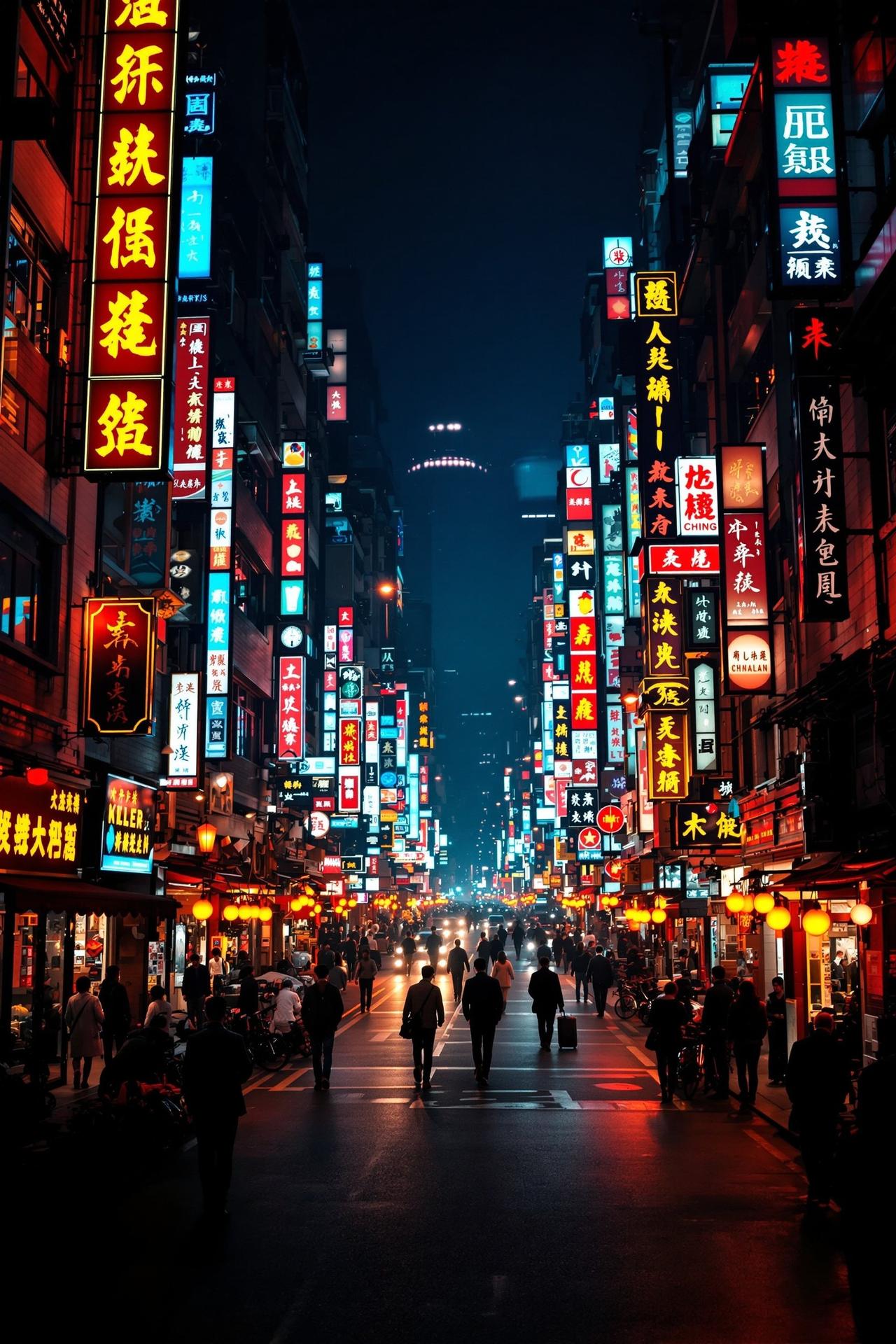 日本影院作品《老街新韵》主海报