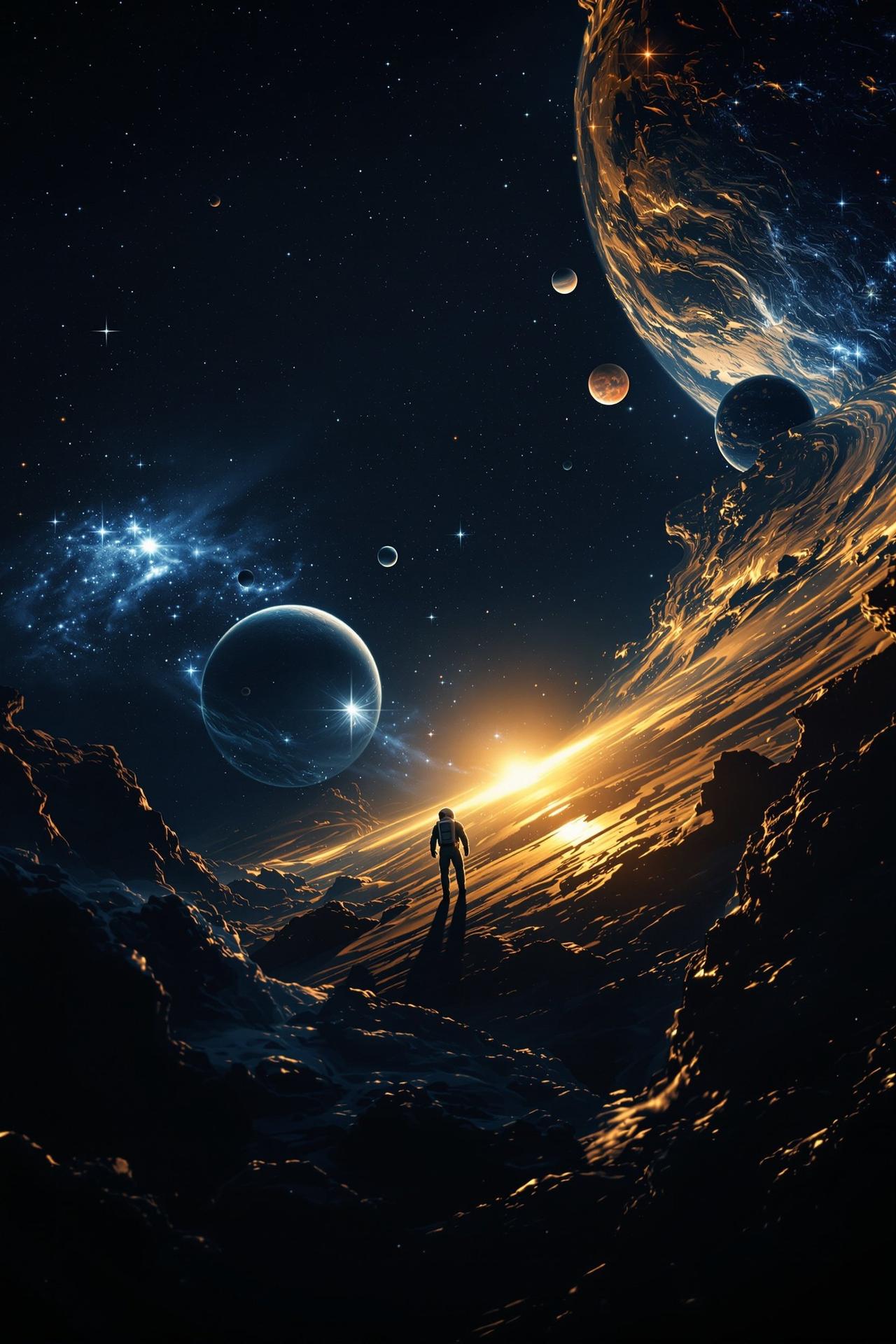 日本影院作品《星际邮差》主海报